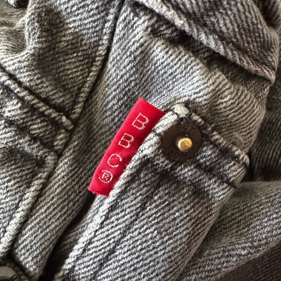 Vintage 90s Bugle Boy Jeans 100% Cotton Washed Black Men Size 36X30 - Picture 8 of 8